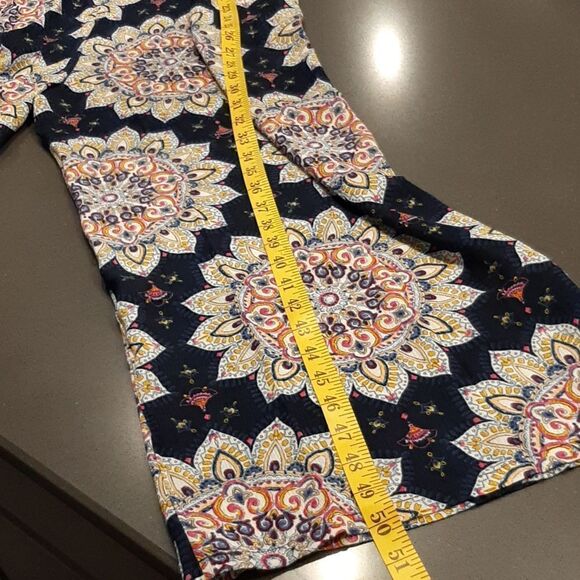 Cute Navy Jumpsuit with Print - Picture 8 of 9